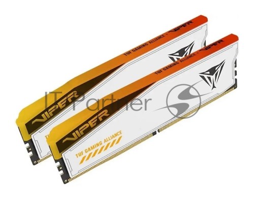 Оперативная память Patriot DDR5 2x16GB 6000MHz PVER532G60C36KT Viper Elite 5 Tuf Gaming RGB RTL Gaming PC5-48000 CL36 DIMM 288-pin 1.35В kit single rank с радиатором Ret Оперативная память Patriot DDR5 2x16GB 6000MHz PVER532G60C36KT Viper Elite 5 Tuf Gaming RGB RTL Gaming PC5-48000 CL36 DIMM 288-pin 1.35В kit single rank с радиатором Ret