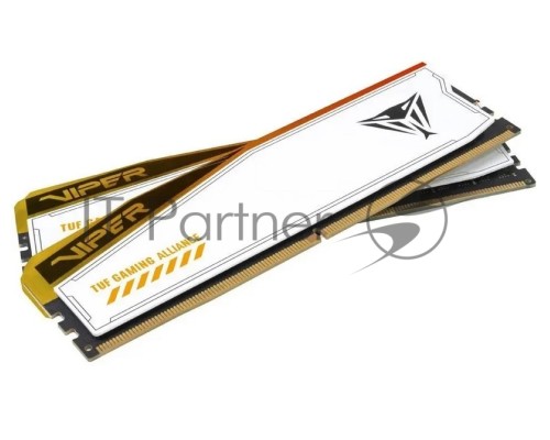 Оперативная память Patriot 32Gb DDR5 6600MHz (2x16GB) DIMM Viper Elite 5 Tuf Gaming RGB RTL Gaming PC5-52800 CL34 288-pin 1.4В kit single rank с радиатором Ret Оперативная память Patriot 32Gb DDR5 6600MHz (2x16GB) DIMM Viper Elite 5 Tuf Gaming RGB RTL Gaming PC5-52800 CL34 288-pin 1.4В kit single rank с радиатором Ret