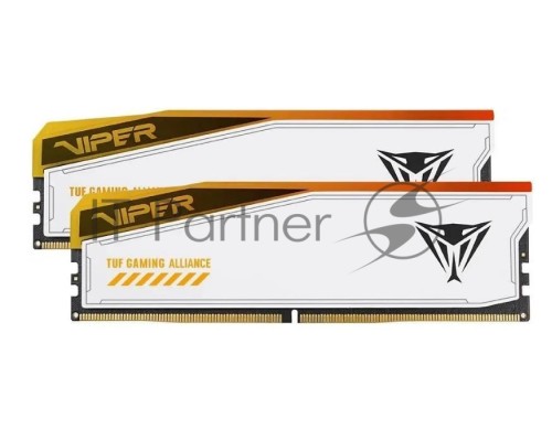 Оперативная память Patriot 32Gb DDR5 6600MHz (2x16GB) DIMM Viper Elite 5 Tuf Gaming RGB RTL Gaming PC5-52800 CL34 288-pin 1.4В kit single rank с радиатором Ret Оперативная память Patriot 32Gb DDR5 6600MHz (2x16GB) DIMM Viper Elite 5 Tuf Gaming RGB RTL Gaming PC5-52800 CL34 288-pin 1.4В kit single rank с радиатором Ret