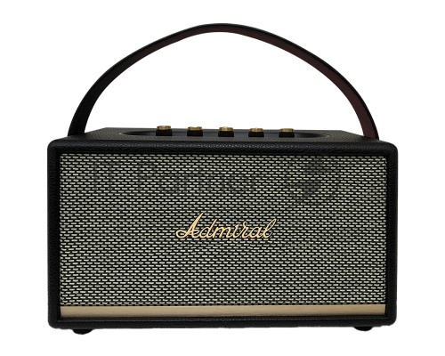 Портативная акустика Admiral BORA 60W/BT 5.0/AUX/USB/Microphone/6600Ma/Black