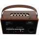 Портативная акустика Admiral MISTRAL 80W/BT 5.0/AUX/USB/Microphone/6000Ma/Brown