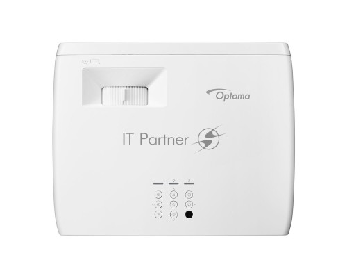 Лазерный проектор Optoma [ZW350ST] DLP; XGA(1280*800); 3600 lm; 300000:1; 0,521:1; 2xHDMI; 1xAudio 3.5m; USB-A power 1.5A;RS232; RJ45; 15W; 32dB; 3 кг; белый