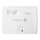 Лазерный проектор Optoma [ZW350ST] DLP; XGA(1280*800); 3600 lm; 300000:1; 0,521:1; 2xHDMI; 1xAudio 3.5m; USB-A power 1.5A;RS232; RJ45; 15W; 32dB; 3 кг; белый