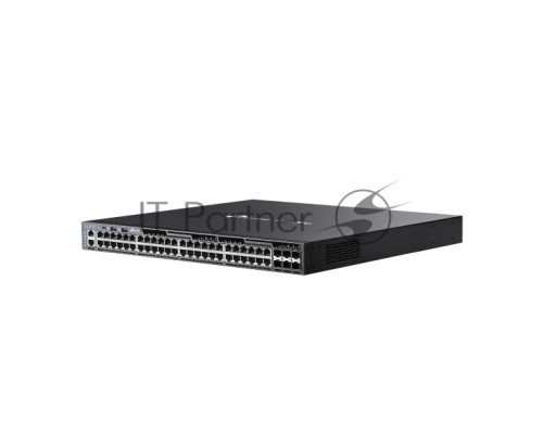 Стекируемый управляемый коммутатор TP-Link SG6654XHP 3го уровня Omada с 48 гигабитными портами PoE+ и 6 портами SFP+