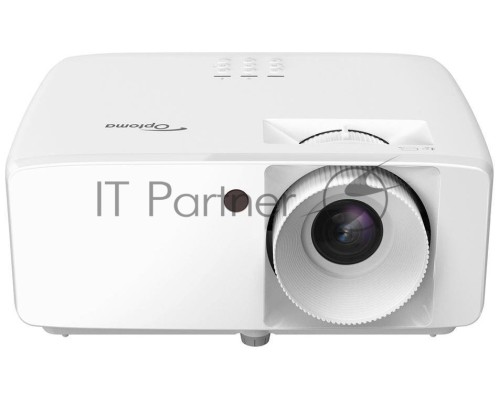 Лазерный проектор Optoma [ZH400] DLP FullHD(1920*1080),4000 ANSI lm;300000:1;Zoom 1,1x;TR 1.4-1.62:1;HDMI x2; AudioOUT x1 Jack3.5mm; USB-A 1.5A; RS232; 15W mono; 32dB; 3kg белый (E9PD7KK01EZ14KD)