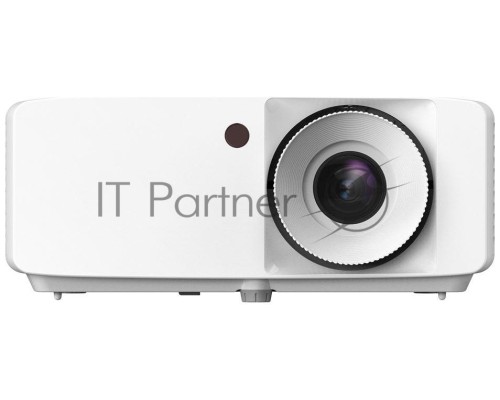 Лазерный проектор Optoma [ZH400] DLP FullHD(1920*1080),4000 ANSI lm;300000:1;Zoom 1,1x;TR 1.4-1.62:1;HDMI x2; AudioOUT x1 Jack3.5mm; USB-A 1.5A; RS232; 15W mono; 32dB; 3kg белый (E9PD7KK01EZ14KD)