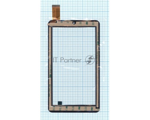 Сенсорное стекло (тачскрин) FPC-TP070255(X71)-01, черное