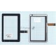 Сенсорное стекло (тачскрин)  HLD-PG709S, черное