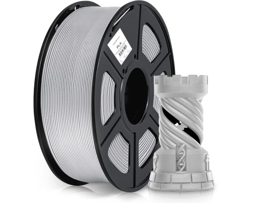 [расходные материалы] Пластик для принтера 3D Cactus CS-3D-PLA-1KG-SILVER PLA d1.75мм 1кг L330м 1цв.