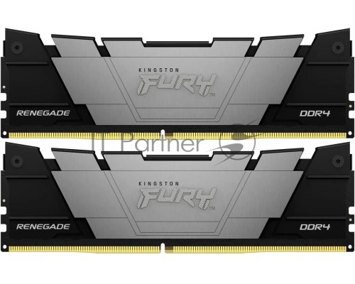 Оперативная память Kingston 16GB 4800MT/s DDR4 CL19 DIMM (Kit of 2) FURY Renegade Black, EAN: 740617337686