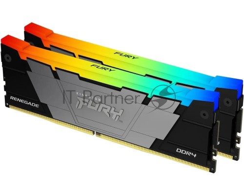 Оперативная память Kingston 16GB 4266MHz DDR4 CL19 DIMM (Kit of 2) FURY Renegade RGB EAN: 740617338263