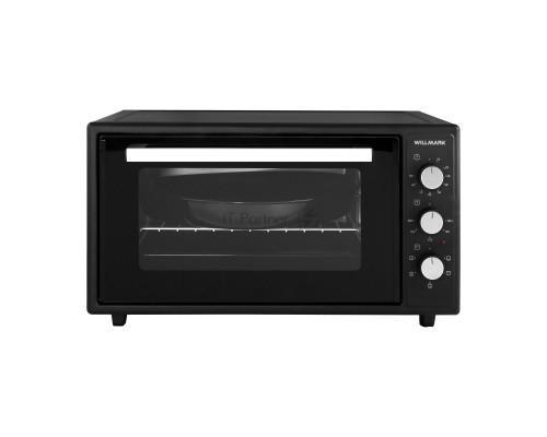 Мини-печь Willmark WOF-505BL (50л,конвекция,эмал.внутр.поверх,лампа,таймер, черн., 1500Вт)