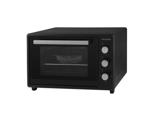 Мини-печь Willmark WOF-405BL (40л,эмал.внутр.поверх,лампа,таймер, черн., 1400Вт)