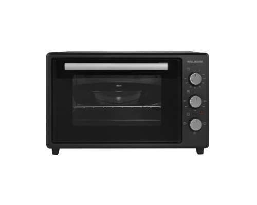 Мини-печь Willmark WOF-405BL (40л,эмал.внутр.поверх,лампа,таймер, черн., 1400Вт)