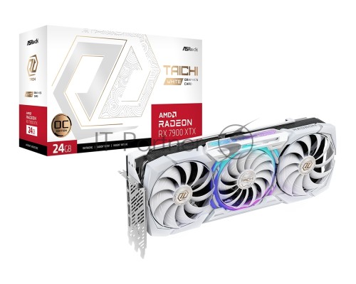 Видеокарта Asrock PCI-E 4.0 RX7900XTX TCW 24GO AMD Radeon RX 7900XTX 24Gb 384bit GDDR6 2510/20000 HDMIx1 DPx3 HDCP Ret