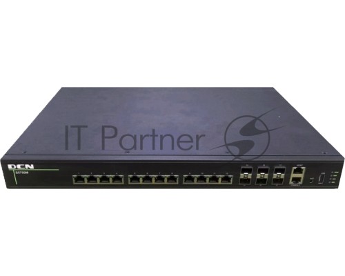 Коммутатор Yunke L3 full 10G + 25G PoE Switch (12x 1G/2.5G/5G/10GBase-T + 6x 10G/25GbE (SFP28), all 12 ports support 90W PoE, AC + 48VDC RPS power, 802.3af/at/bt, total 370watts PoE, StackingL3 full 10G + 25G PoE Switch (12x 1G/2.5G/5G/10GBase-T + 6x 10G