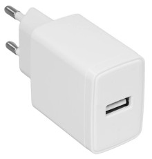Зарядное устройство Cablexpert 5Вт, 1А, 1xUSB, белый, пакет (MP3A-PC-56)