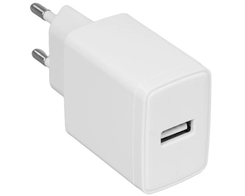 [Аксессуар] Зарядное устройство Cablexpert 5Вт, 1А, 1xUSB, белый, пакет (MP3A-PC-56)