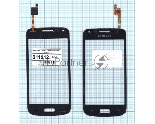Сенсорное стекло (тачскрин) для Samsung Galaxy Core Plus SM-G350, черное