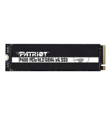 Накопитель SSD  PATRIOT P400 4TB 3D NAND TLC Скорость записи 4800 Мб/сек. Скорость чтения 7000 Мб/сек. M.2 TBW 1800 Тб P400P4TBM28H