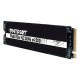 Накопитель SSD PATRIOT P400 4TB 3D NAND TLC Скорость записи 4800 Мб/сек. Скорость чтения 7000 Мб/сек. M.2 TBW 1800 Тб P400P4TBM28H
