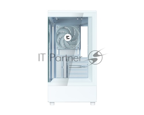 Компьютерный корпус ZALMAN P10, MATX, WHITE, WINDOW, 2x3.5