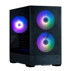 Компьютерный корпус ZALMAN P30 AIR, MATX, BLACK, WINDOW, 2xCombo (3.5'' or 2.5''), 3x2.5