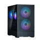 Компьютерный корпус ZALMAN P30 AIR, MATX, BLACK, WINDOW, 2xCombo (3.5'' or 2.5''), 3x2.5
