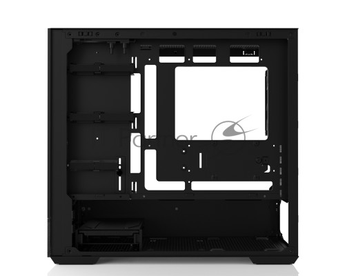Компьютерный корпус ZALMAN P30 AIR, MATX, BLACK, WINDOW, 2xCombo (3.5'' or 2.5''), 3x2.5