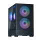 Компьютерный корпус ZALMAN P30 AIR, MATX, BLACK, WINDOW, 2xCombo (3.5'' or 2.5''), 3x2.5