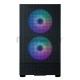 Компьютерный корпус ZALMAN P30 AIR, MATX, BLACK, WINDOW, 2xCombo (3.5'' or 2.5''), 3x2.5