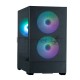 Компьютерный корпус ZALMAN P30 AIR, MATX, BLACK, WINDOW, 2xCombo (3.5'' or 2.5''), 3x2.5