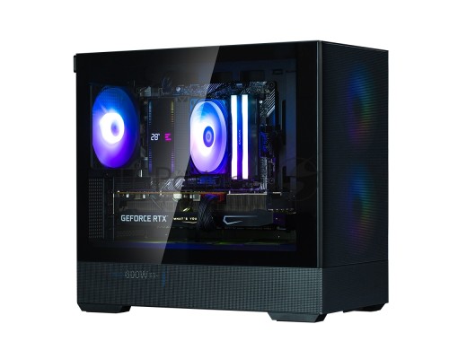 Компьютерный корпус ZALMAN P30 AIR, MATX, BLACK, WINDOW, 2xCombo (3.5'' or 2.5''), 3x2.5