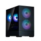 Компьютерный корпус ZALMAN P30 AIR, MATX, BLACK, WINDOW, 2xCombo (3.5'' or 2.5''), 3x2.5