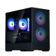 Компьютерный корпус ZALMAN P30 AIR, MATX, BLACK, WINDOW, 2xCombo (3.5'' or 2.5''), 3x2.5
