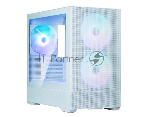 Компьютерный корпус ZALMAN P30 AIR, MATX, WHITE, WINDOW, 2xCombo (3.5'' or 2.5''), 3x2.5