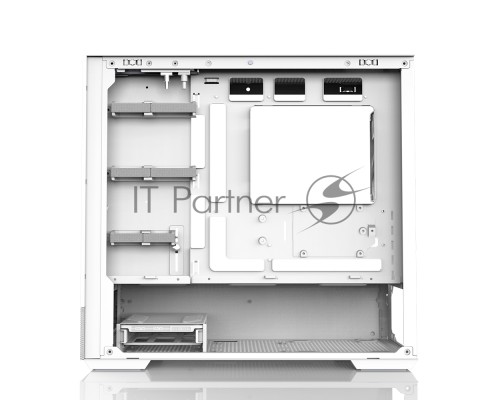 Компьютерный корпус ZALMAN P30 AIR, MATX, WHITE, WINDOW, 2xCombo (3.5'' or 2.5''), 3x2.5