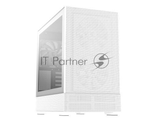 Компьютерный корпус ZALMAN P30 AIR, MATX, WHITE, WINDOW, 2xCombo (3.5'' or 2.5''), 3x2.5