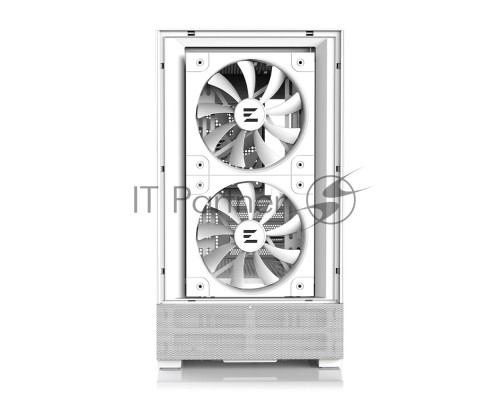 Компьютерный корпус ZALMAN P30 AIR, MATX, WHITE, WINDOW, 2xCombo (3.5'' or 2.5''), 3x2.5