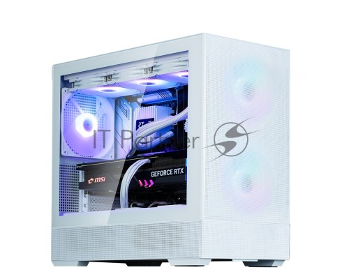 Компьютерный корпус ZALMAN P30 AIR, MATX, WHITE, WINDOW, 2xCombo (3.5'' or 2.5''), 3x2.5