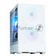 Компьютерный корпус ZALMAN P30 AIR, MATX, WHITE, WINDOW, 2xCombo (3.5'' or 2.5''), 3x2.5