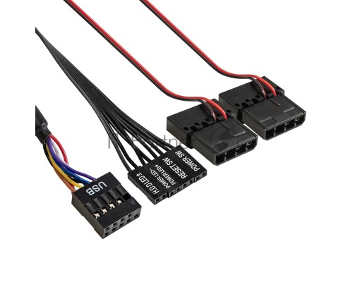 Серверный корпус ExeGate Pro 2U400-02 <RM 19