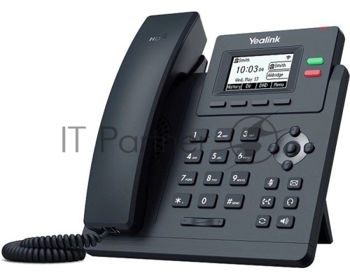 Настольный IP-телефон YEALINK SIP-T31W, 2 аккаунта, дисплей 2.3