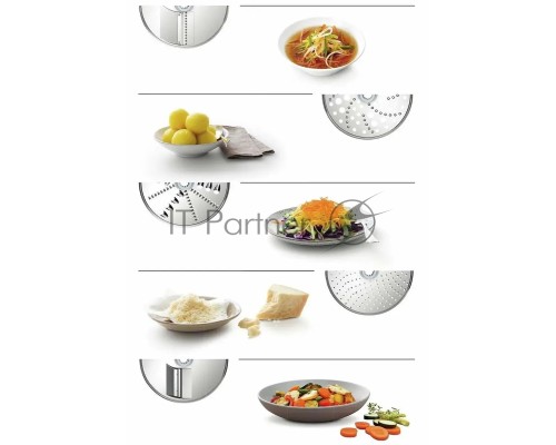 Комплект насадок Bosch VeggieLove для кухонных комбайнов