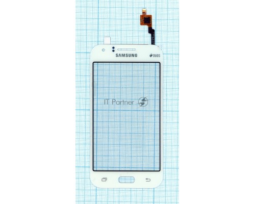 Сенсорное стекло (тачскрин) для Samsung Galaxy J1 SM-J100, белое