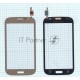 Сенсорное стекло (тачскрин) для Samsung Galaxy Grand Neo Duos GT-I9060 золотистое