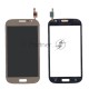 Сенсорное стекло (тачскрин) для Samsung Galaxy Grand Neo Duos GT-I9060 золотистое