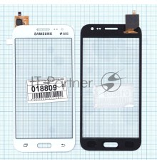 Сенсорное стекло (тачскрин) для Samsung Galaxy J2 SM-J200 белое
