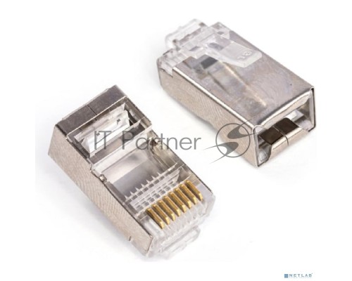 Коннектор 5bites US060A-20 RJ-45 / 8P8C / 5E / SHIELDED / 20ШТ