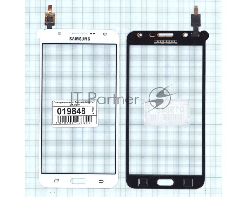 Сенсорное стекло (тачскрин) для Samsung Galaxy J7 SM-J700H, белое